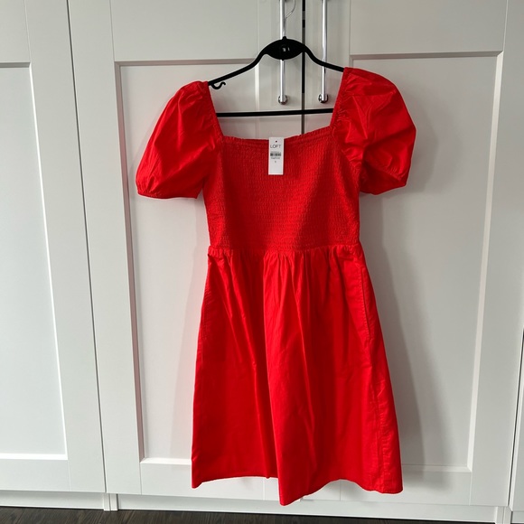 NWT Red Loft Smocked Dress - Picture 2 of 6